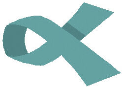 teal ribbon